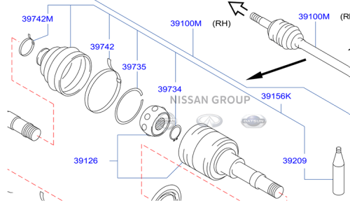 جلدة عكس داخلي  مكسيما 2000/2008