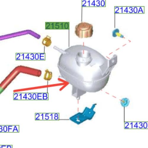 قربة ماء رديتر صني المكسيكية 2019/2023