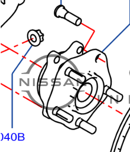 فلنجة امامي نيسان اكس تريل 2018/2022  اصلي وكالـــة