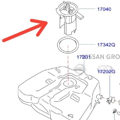 طرمبة بنزين كاملة التيماء  2008/2012-أصلي وكالة