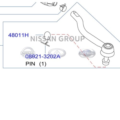 ذراع دركسون خارجي نيسان باثفندر 2013/214