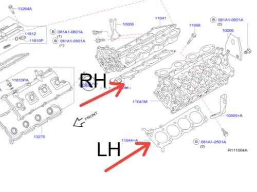 وجة راس نيسان ياترول مكينة 320