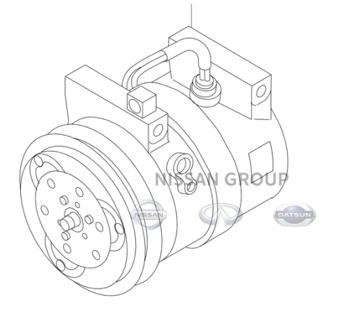 كمبروسر نيسان التيماء 2008/2011 4سلندر-اصلي وكالة