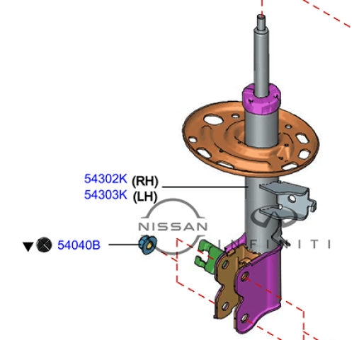 مساعد امامي انفينتي QX60 2021/2024