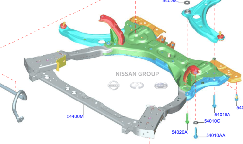 كمر مكينة نيسان صني المكسيكية