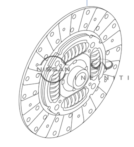 صحن كلتش نيسان نفارا 2016/2025 بنزين