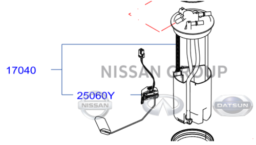 طرمبة بنزين مع العوامه كامله نفارا بيك اب 2016/2019