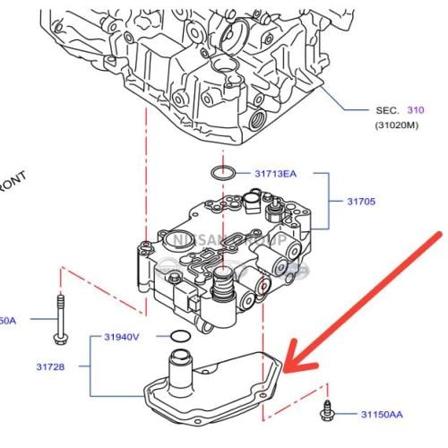 فلتر جربكس الحديدي نيسان كيكس 2018/2024