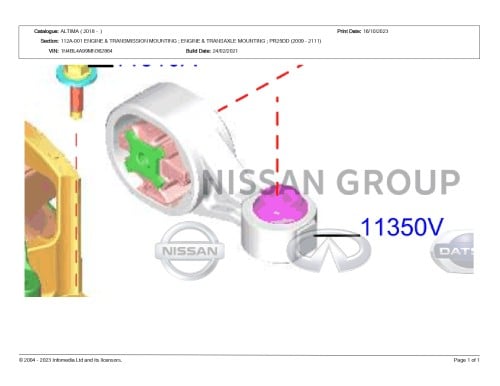 كرسي مكينه نيسان التيماء 2018/2023