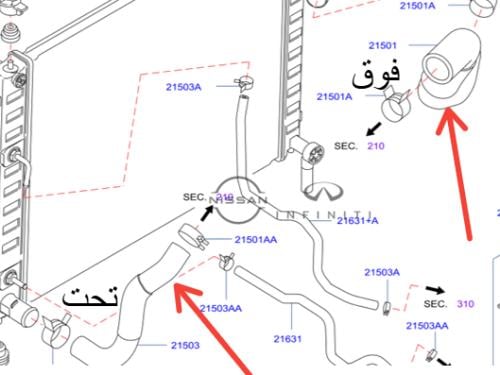 خرطوش رديتر ماء FX50