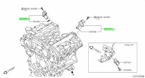 حساس تايمن انفينتي G35/37 2006/2011