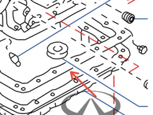 وجة كرتير زيت جربكس نيسان باترول مكينة 4500