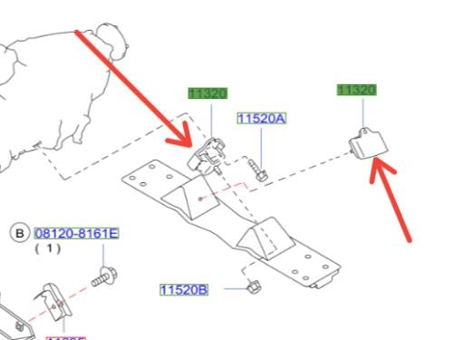 كرسي جربكس  نيسان باترول TB45E TYPE ENGINE - أصلي وكالة