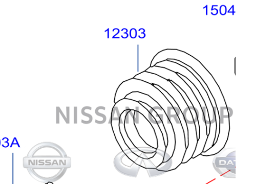 بكرة كرنك نيسان باترول مكينة 4800