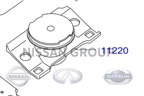 كرسي مكينه نيسان اكستيرا 2008/2014 صناعة تايلندية 931051