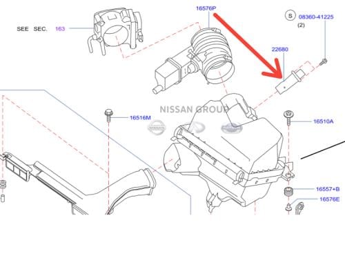 حساس قربة الهواء مكسيما  MASS AIR FLOW 2016/2020