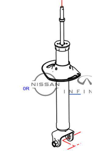 مساعد خلفي انفينتي Q50 SPORT سبورت