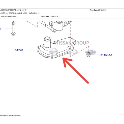 فلتر جربكس حديدي سنترا 2012/2017