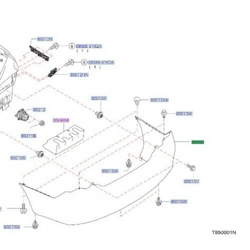 صدام خلفي صني الهندية تجاري  2015/2022