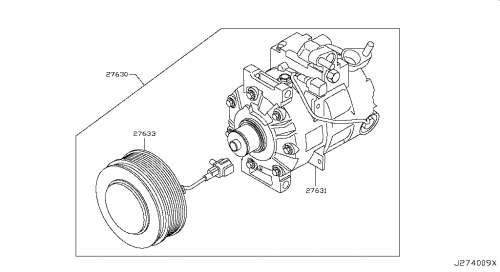 كمبروسر انفنتي G35/37/25 2007/2008
