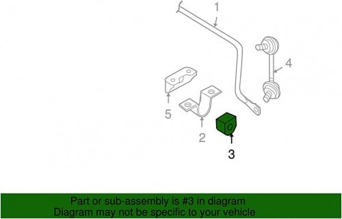 جلدة توازن خلفي مكسيما 2009/2011