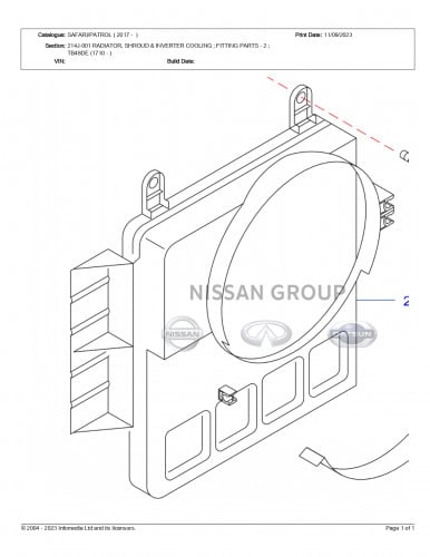 هواية رديتر نيسان باترول 2004/2009