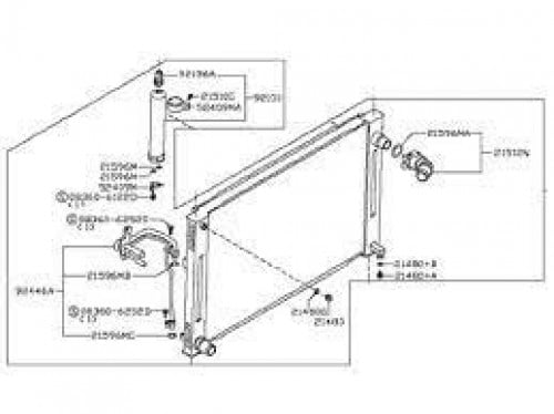 رديتر ماء + رديتر مكيف Z370+انفنتي G37/G35