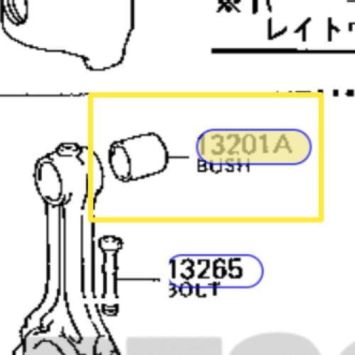 جلبة ذراع هيالكس  ديزل 1998 -2000 (2+3L+5L)