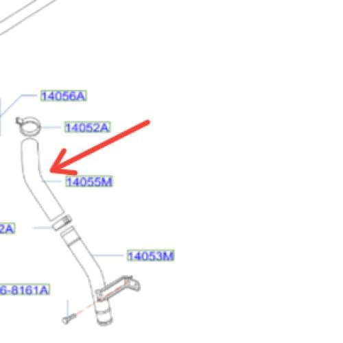 لي ماء ارمادا 2005/2015 اصلي  HOSE-WATER /BR-52