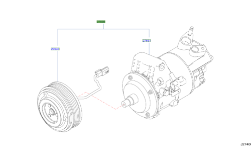كمبروسر نيسان تيدا صناعة صينية