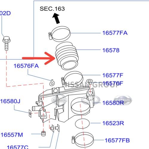 خرطوش قربة الهواء مكسيما 2003/2008