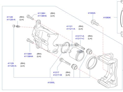اصلاح كليبر امامي صني 2012/2023