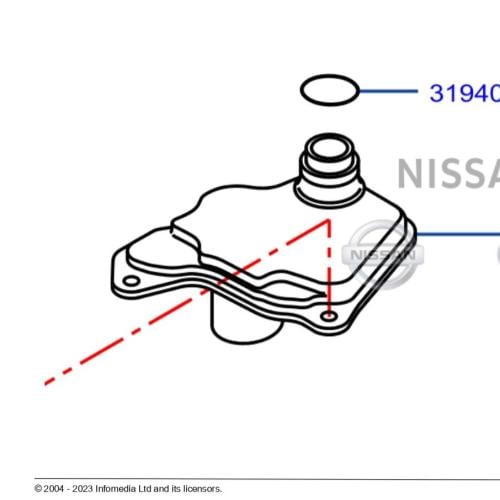 فلتر جربكس حديدي اكس تريل 2023/2025