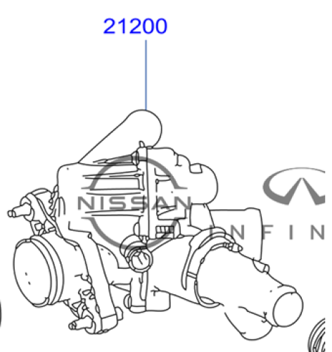 ثرمستات الحراره (بلف) انفينتي QX30 2016/2018