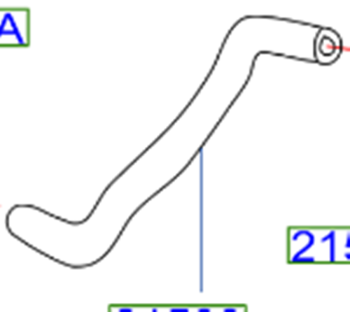 خرطوش رديتر صني تحت 2003/2009