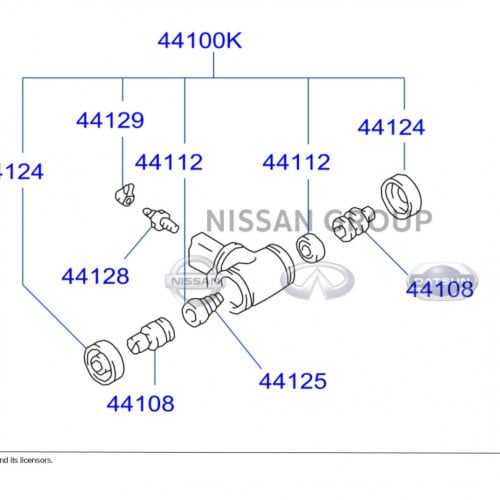 اصلاح سلندر خلفي صني 2000/2001