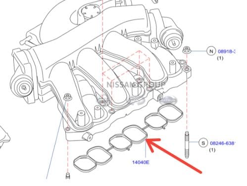 وجة ثلاجة انفنتي  QX60 2012/2021