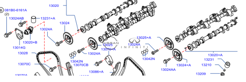 ترس عمود تايمن نيسان باترول مكينة 400