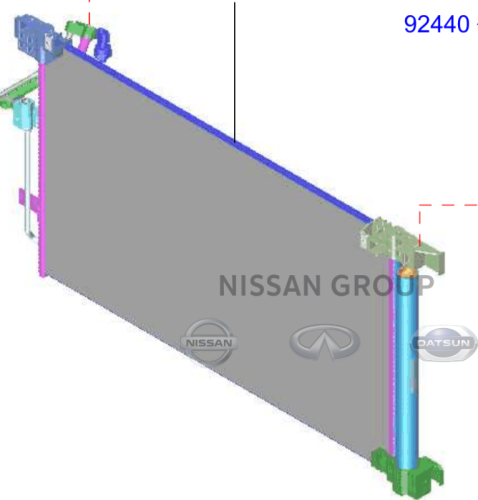 رديتر مكيف نيسان التيماء 2019/2023 -تجاري