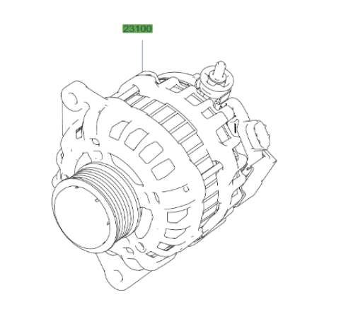دينمو بطارية نفارا NAVARA NP300 ( 2016 - 2021 )