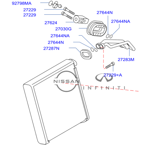 ثلاجة امامي نيسان باترول y62GL بطل الدروب 2010/2019