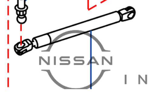 مساعد كبوت نيسان باترول 2010/2017