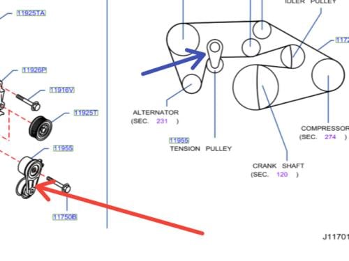 شداد سير انفينتي  Q40/G35/G37 FX/QX70 2009/2018