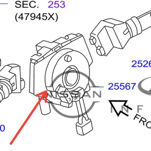 شريحة بوري 350Z 2005/2007