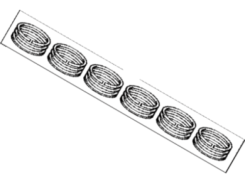 طقم شنابر مكينة هايلكس 2008 - 2013