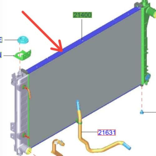 رديتر ماء نيسان التيماء 2019/2024_صناعه تايلندية_ضمان سنتين_(761054)