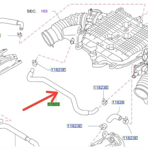 لي بخار  انفتي G35/37/25 VQ35HR