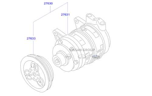كمبروسر نيسان باترول فتك 4800 2001/2002