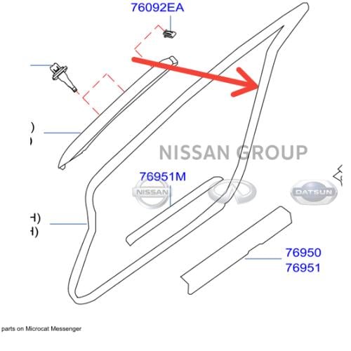 جلدة عزل الهواء  امامي يسار مكسيما 2016/2022