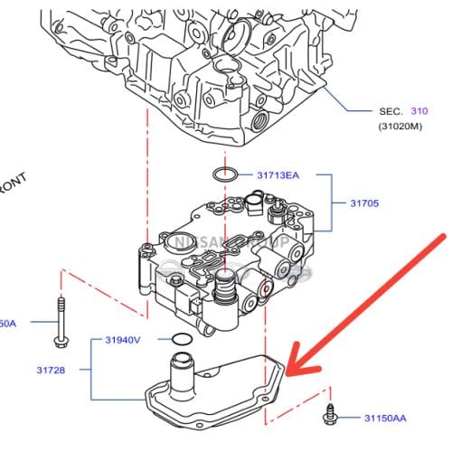 فلتر جربكس الحديدي نيسان صني المكسيكية 2019/2024